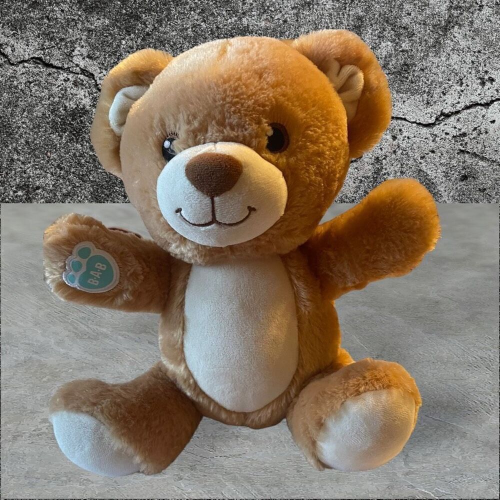 Build-A-Bear Workshop Kids Brown Little Cub Hugs Teddy Bear Stuffed Animal Plush
